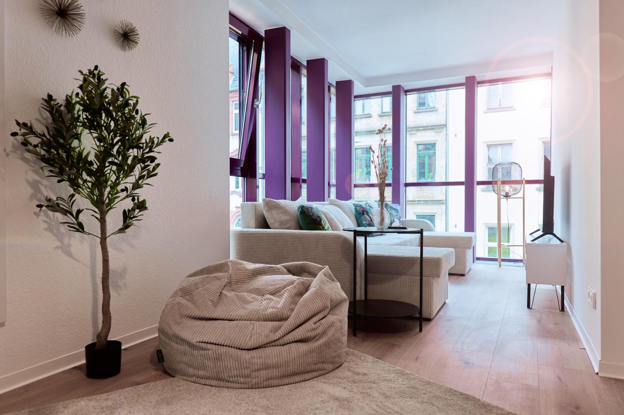 Stylisches Apartment I Fahrstuhl I Bahnhofsnah Erfurt Eksteriør bilde