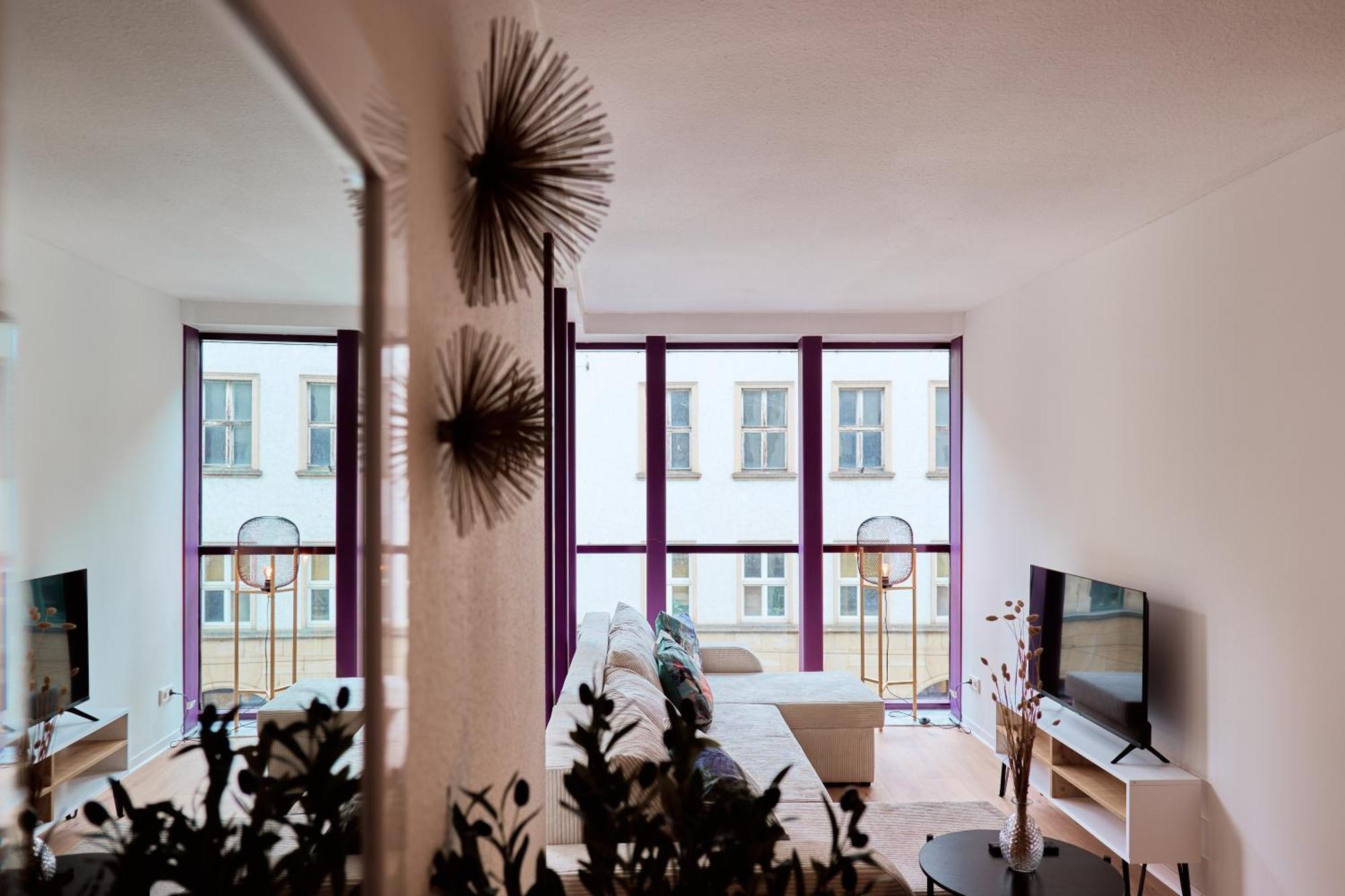 Stylisches Apartment I Fahrstuhl I Bahnhofsnah Erfurt Eksteriør bilde