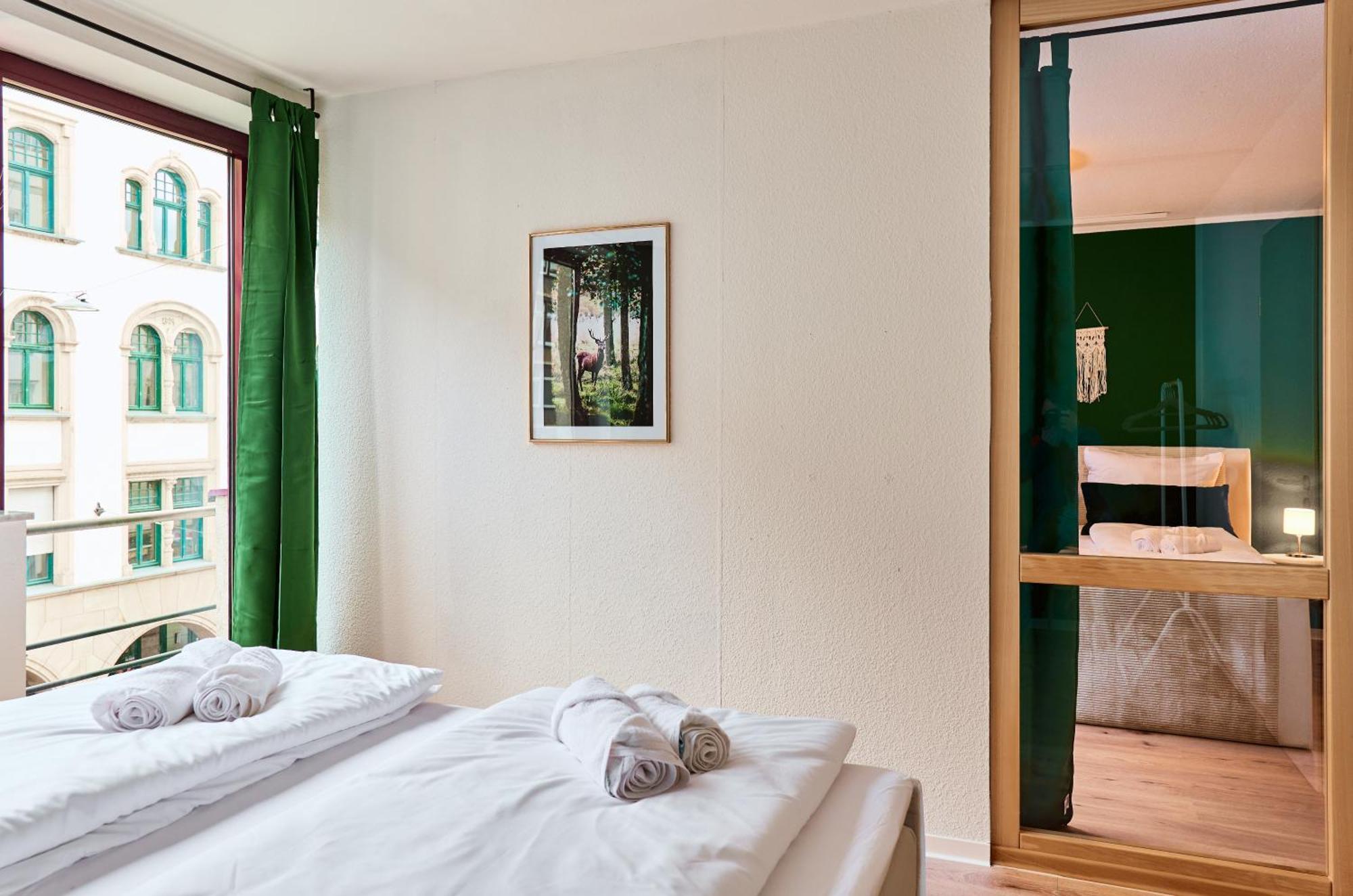 Stylisches Apartment I Fahrstuhl I Bahnhofsnah Erfurt Eksteriør bilde